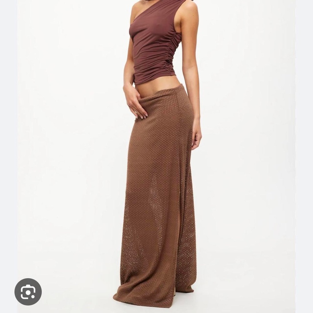 Lioness Brown Maxi Skirt